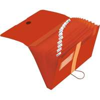 Herlitz Herlitz easy orga to go GREEN narancssárga PP A4 rekeszes mappa