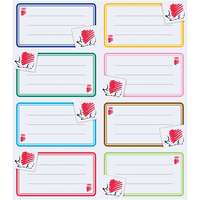 ICO ICO Süni color 8db/ív füzetcímke