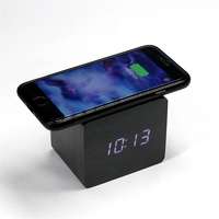 TOO TOO DC-320-B-Qi fekete digitális óra