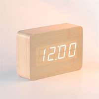 TOO TOO DC-310-LBN világosbarna digitális óra