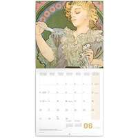 Realsystem 2022-es Alphonse Mucha 6097-AM falinaptár