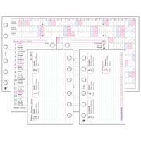 Saturnus Kalendart Saturnus 2022-es S311/F heti beosztású gyűrűs betétlap csomag