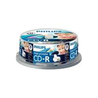 Philips Philips CD-R 80IWx25 hengeres, nyomtatható