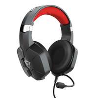 Trust Trust - GXT 323 Carus fekete gamer headset - 23652