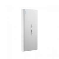 Canyon CANYON Powerbank, 10000mAh, USB-C/microUSB Input, 2xUSB Output, 5V-2,1A, fehér - CNE-CPB1006W