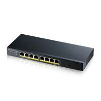 Zyxel ZyXEL GS1900-8HP v3 8port GbE LAN PoE (70W) smart menedzselhető switch