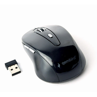 Gembird Gembird MUSW-6B-01 wireless optical mouse Black