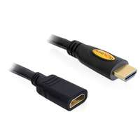Delock Delock - HDMI 1.4 M/F video jelkábel 1m 3D support - 83079