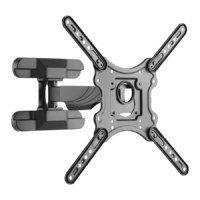 Stell Stell SHO 7600 Slim 23"-70" VESA 400x400 dönthető, forgatható TV fali konzol - 35051536