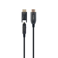 Gembird Gembird CCBP-HDMID-AOC-50M AOC High speed HDMI D-A cable with Ethernet AOC Premium Series 50m Black