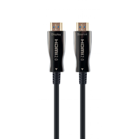 Gembird Gembird CCBP-HDMI-AOC-50M-02 Active Optical AOC High speed HDMI cable with Ethernet AOC Premium Series 50m Black
