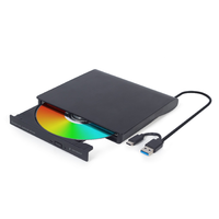 Gembird Gembird - DVD-USB-03 Slim DVD-Writer Black BOX
