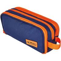 Herlitz Herlitz dupla Neon kék/narancssárga tolltartó - 50043750