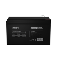 Njoy NJOY Szünetmentes akkumulátor - GPL07122F (12V/7Ah, Long-life, T2/F2, zárt, gondozás mentes, AGM)