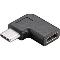 Goobay Adapter GOOBAY USB 3.1 C/M - USB 3.1 C/F "L" alakú