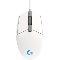 Logitech LOGITECH G102 LIGHTSYNC Corded Gaming Mouse - WHITE - USB - EER