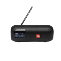JBL JBL - Tuner 2 (Hordozható DAB/DAB+/FM rádió Bluetooth-al), Fekete - JBLTUNER2BLKEU
