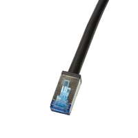 Logilink Logilink Patch kábel, kültéri, Cat.6A, S/FTP, fekete, 2 m - CQ7053S
