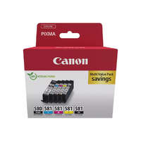 Canon Canon PGI-580 + CLI-581 Tintapatron Multipack 1x11,2 ml + 4x5,6 ml - 2078C007