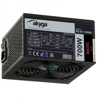 Akyga Akyga Power Supply ATX AK-B1-700 700W BLACK EDITION