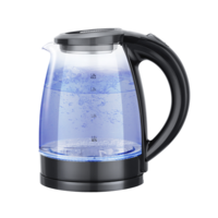 TOO TOO KE-800 1,8L-es fekete üveg vízforraló