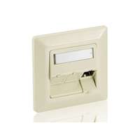 Equip Equip Keystone Fali aljzat - 760304 (3 port, Cat6, UTP, fehér)