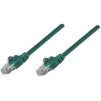 Manhattan Manhattan Kábel - U/UTP Patch (RJ45 to RJ45, Cat6, 0.5m, Zöld) - 342469