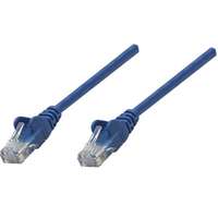 Manhattan Manhattan Kábel - U/UTP Patch (RJ45 to RJ45, Cat6, 2m, Kék) - 342599