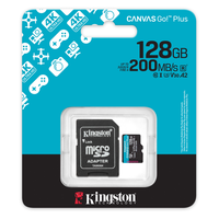 Kingston KINGSTON - MICROSDXC CANVAS GO! PLUS (GEN 4) 128GB - SDCG4/128GB