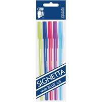 ICO ICO Signetta Mix 0,7mm kék tinta 5db színes golyósirón