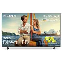 Sony Sony 43" Bravia 3 K43S35BP 4K UHD Smart LED TV