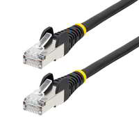 Startech Startech - 50 cm-es CAT6a Ethernet kábel - NLBK-50C-CAT6A-PATCH
