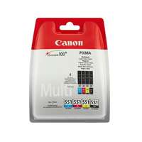 Canon Canon CLI-551 Multipack: Black, Cyan, Magenta, Yellow