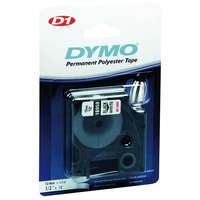 Dymo DYMO címke LM D1 poli 12mm fekete betű / fehér alap
