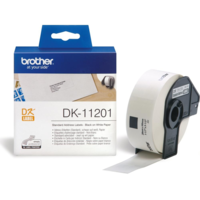 Brother Brother DK-11201 elővágott öntapadós címke 400db/tekercs 29mm x 90mm White
