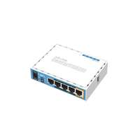 Mikrotik Mikrotik (RB952Ui-5ac2nD) hAP ac lite router, 4x 10/100 LAN, 2.4/5Ghz, wireless-b/g/n/ac, passzív PoE, USB