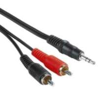 Névtelen Noname 3,5 jack/2RCA audio kábel 1,5m