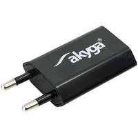 Akyga Akyga - hálózati töltő USB 5V / 1.0A 5W - AK-CH-03BK