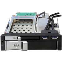 Delock Delock 47209 5.25 Mobil Rack 1 x 2.5 + 1 x 3.5 SATA HDD-hez + 2 x USB 3.0