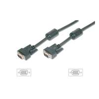 Equip Equip - VGA kábel HD15 M/M ferrit gyűrűvel 10m - 118814