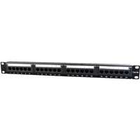 Gembird Gembird 24 portos Cat.5e 1U 19" RJ45 Patch Panel