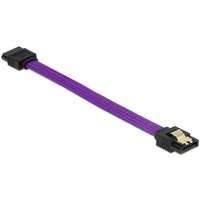 Delock Delock 83688 SATA 3 F/F adatkábel 0.1m Premium lila