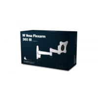 Multibrackets Multibrackets fali rögzítő LCD/PLAZMA/LED konzol, karos,dönthető, fogatható 360° ezüst színű, Vesa 75x75 100x100 200x100 200x200