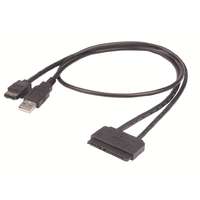 Akasa Akasa - Flexstor eSATA Cable - AK-CBSA03-80BK