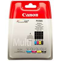 Canon Canon CLI-551 Multipack: Black, Cyan, Magenta, Yellow