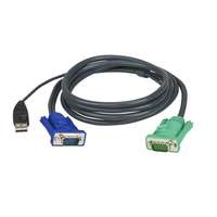 Aten ATEN KVM Kábel USB VGA 1.8m