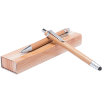 www.ajandekgravirozo.hu "Bello" szett - golyóstoll+ceruza - bambusz