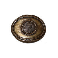 HunBolt Címeres bronz színű övcsat