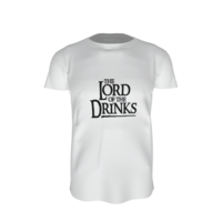 LifeTrend Lord of the Drinks póló – fehér