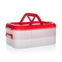 MK Home Red party box 40x28x17.8cm